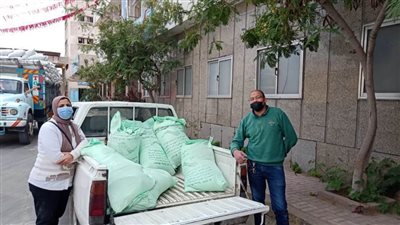 حملات تموينية موسعة لتموين العجمي بالإسكندرية 