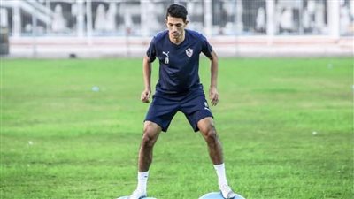 فتوح يواصل برنامجه التأهيلي بمران الزمالك 