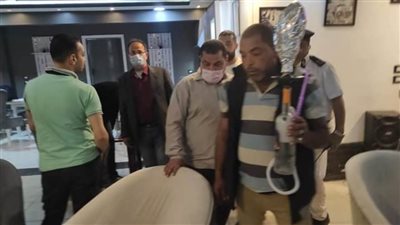 ضبط 888 شيشة وتحرير 720 مخالفة عدم ارتداء كمامة بالقليوبية