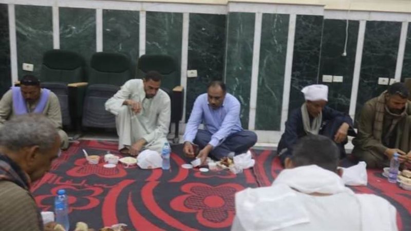 رئيس مركز ملوى يشارك