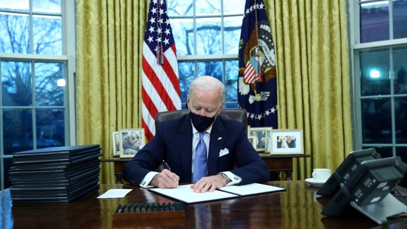 الرئيس الأمريكي جو