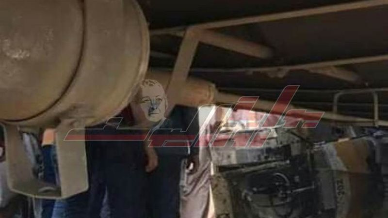 اصطدام قطار اشمون