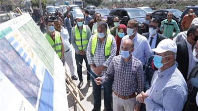 الوزير يتفقد أعمال تنفيذ المرحلة الأولى من مشروع