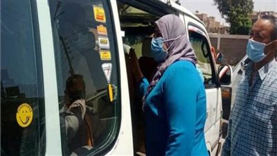 تحرير 45 مخالفة عدم ارتداء كمامة وتطهير 79 شارعا بطهطا سوهاج