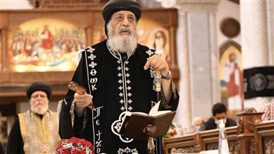 البابا تواضروس  يترأس صلوات 