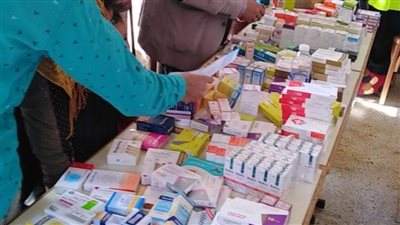 صحة المنيا تقدم خدمات طبية لـ1224 مواطن بأولاد الشيخ بمغاغة