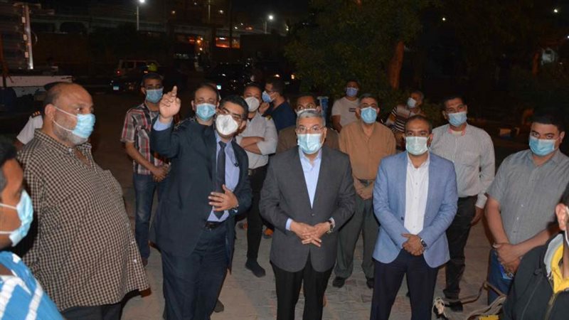 محافظ المنيا يتفقد