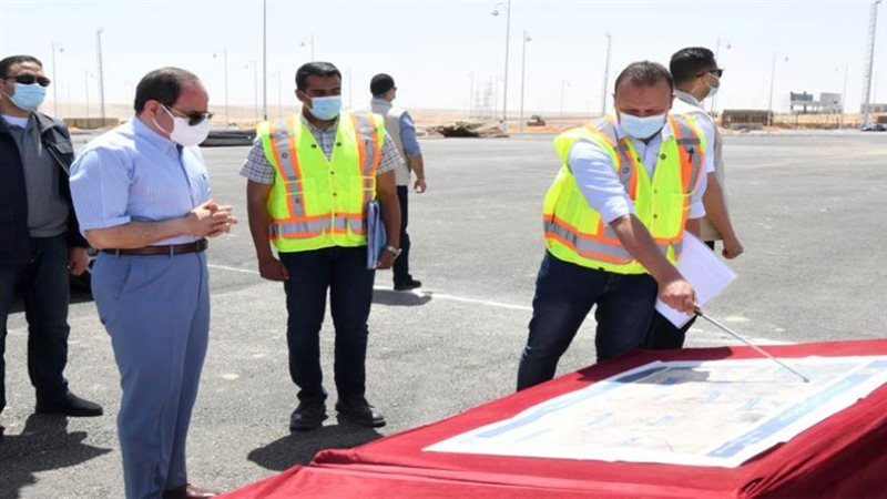 الرئيس السيسي خلال