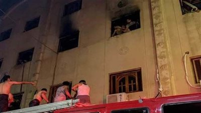  التفاصيل الكاملة لحريق كنيسة رئيس الملائكة سوريال ومارمينا بالجيزة 