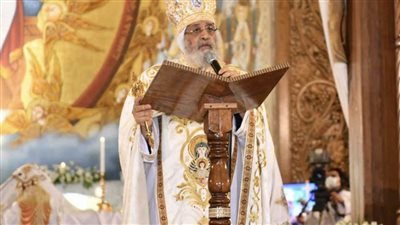 البابا تواضروس: أشكر الرئيس السيسي الذي هنأنا كعادته وأرسل لنا برقية تهنئة رقيقة