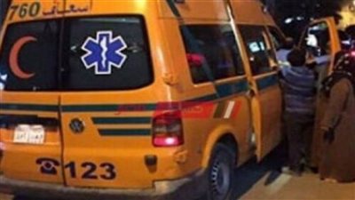 إصابة طفل صدمه جرار  زراعي وتم نقله لمستشفى سوهاج الجامعي