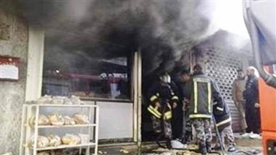 مصرع شابين في حريق مخبز بقرية كوم أسفحت بأسيوط