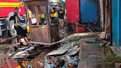 عاجل.. حريق بموقف أحمد حلمي والنيران التهمت 10 باكيات وأكشاك 