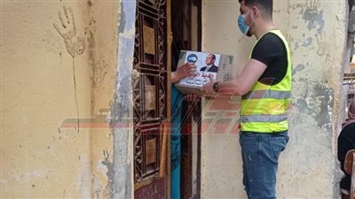  مستقبل وطن يوزع 13 ألف كرتونة غذائية على الأكثر احتياجا بكفر الشيخ