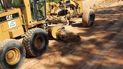 تنفيذ محور رابط الطريق 