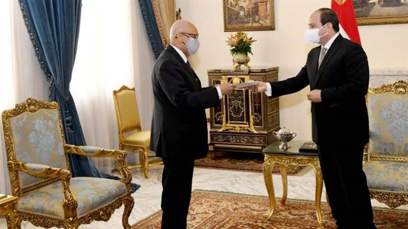 الرئيس السيسي يستقبل