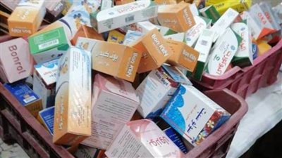 التحفظ على 34 ألف عبوة أدوية ومنشطات مجهولة المصدر بالإسكندرية