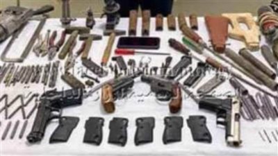 ضبط 31 قطعة سلاح ناري في حملة أمنية بسوهاج