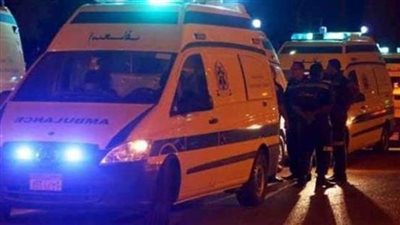 مصرع وإصابة 8 أشخاص في حادث انقلاب ميكروباص بالفرافرة في الوادي الجديد