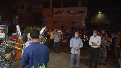 ضبط: 532 شيشة و373 محضر كمامة و125 مخالفة حظر وغلق 53 مقهى بالقليوبية