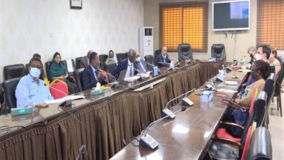 وزير الري السوداني يلتقي المبعوث الامريكي للقرن الافريقي