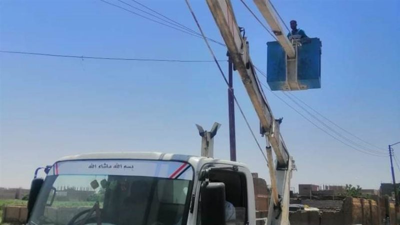 إنارة طريق البياضية