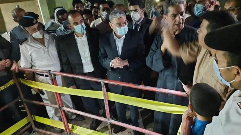 محافظ المنيا في موقع