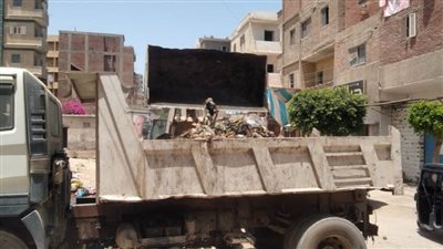 رفع 2350 طن تراكمات قمامة ومخلفات بالبحيرة