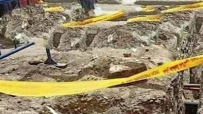 اشتباه مقبرة أثرية بـ