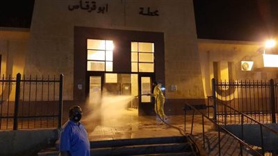المنيا تنظم حملات مكثفة للتعقيم والتطهير للمنشآت الخدمية