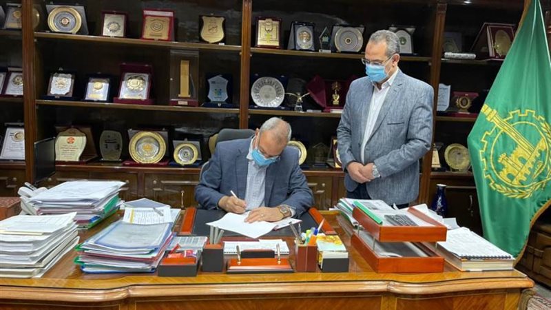 محافظ القليوبية يعتمد