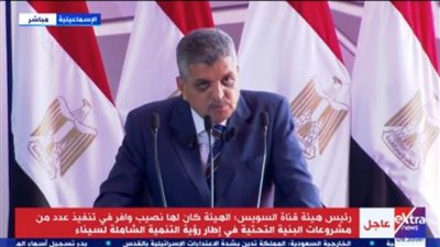 بالفيديو.. الفريق أسامة ربيع يكشف خطة التحول الرقمي لقناة السويس