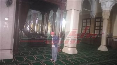 تطهير وتعقيم 4 آلاف و30 مسجداً لأداء صلاة العيد غداً بكفر الشيخ