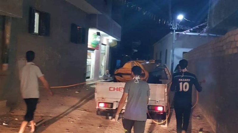 جانب من الحملة