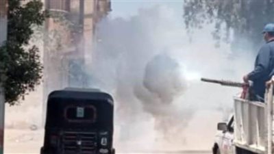 لمنع انتشار الحشرات ومواجهة كورونا.. استمرار حملات التطهير والتعقيم بالمنيا