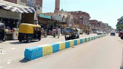 بالمشاركة المجتمعية.. دهان ٥٠٠ متر واستمرار أعمال النظافة والتطهير خلال أيام عيد الفطر