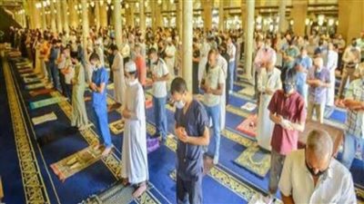 صلاة العيد فى المساجد المحددة بشمال سيناء بسبب كورونا