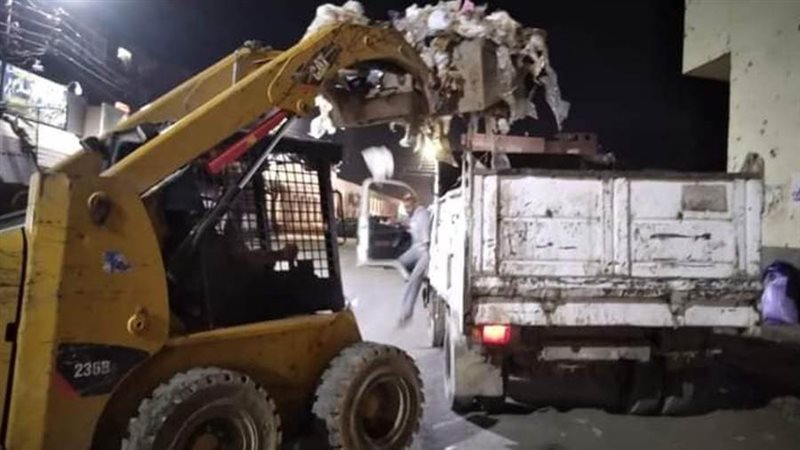 تكثيف أعمال النظافة