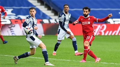 محمد صلاح ينقذ ليفربول من فضيحة جديدة أمام وست بروميتش في الشوط الأول
