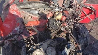 مصرع شخصين وإصابة 3 آخرين فى حادث تصادم أثناء زفاف عروسين بالبحيرة