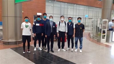 منتخب الصين يصل القاهرة استعداداً لبطولة العالم للخماسى الحديث