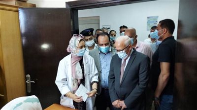محافظ بورسعيد  يفتتح مركز الإرشاد الوراثي ضمن مراكز تلقى لقاح كورونا ببورسعيد