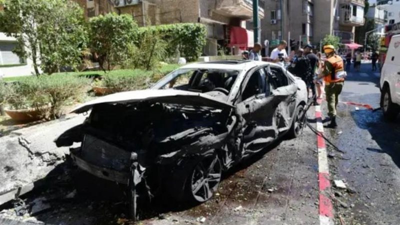 احتراق سيارة