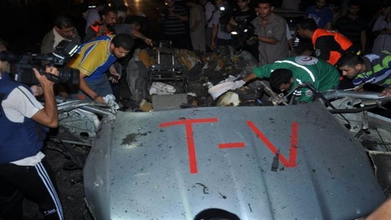 استهداف مقار الصحفيبن