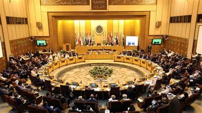    أبو الغيط والعسومي ونواب البرلمان العربي يرتدون الكوفية الفلسطينية 