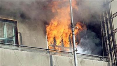 مصرع 3 أطفال فى حريق بشقة فى الخانكة