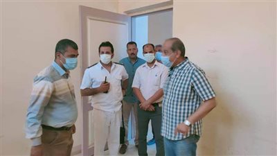 تجهيز مركز لتطعيم لقاح كورونا في مطاي شمال المنيا