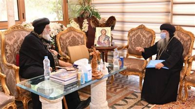 لبحث أمور رعاوية..البابا تواضروس يستقبل عددًا من أساقفة وكهنة الكنائس بوادي النطرون