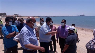 زيادة معدلات التنفيذ للانتهاء من كورنيش وممشى بورتوفيق والشاطئ بالسويس