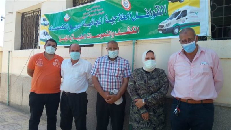 القوافل الطبية بقرى